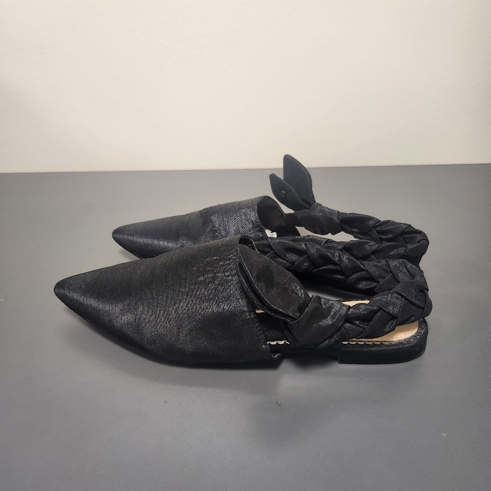 Sam Edelman Rivers Pointed Toe Sling Back Sandals Sz 7.5 - Picture 6 of 10